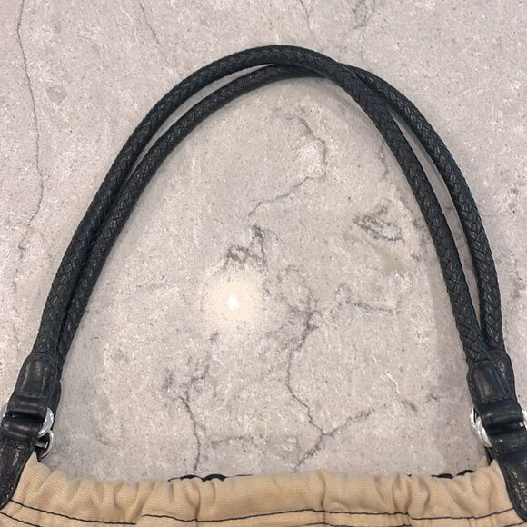 BRIGHTON Spring Poopy Collection Canvas Shoulder Bag - Picture 10 of 15